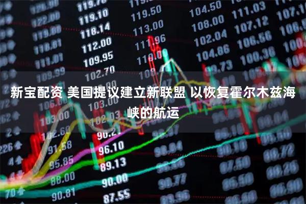 新宝配资 美国提议建立新联盟 以恢复霍尔木兹海峡的航运