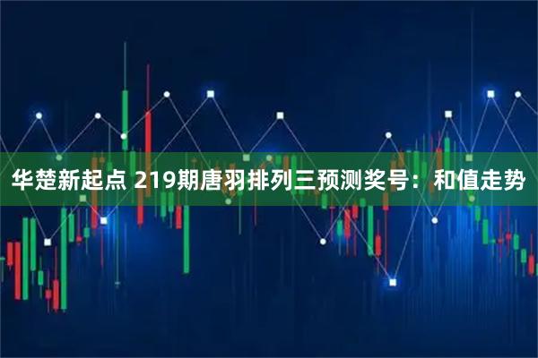 华楚新起点 219期唐羽排列三预测奖号：和值走势